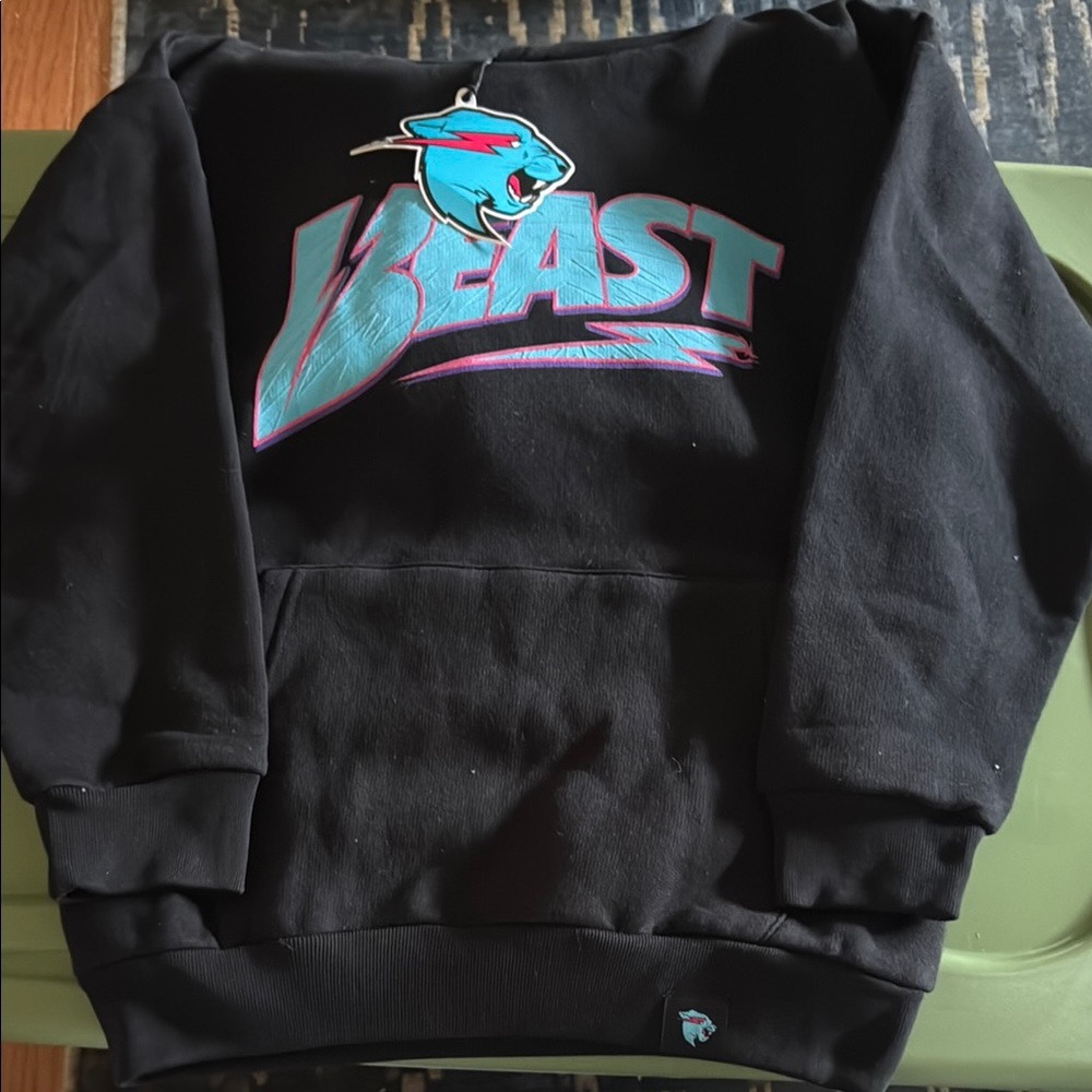 Black Beast Graphic Hoodie